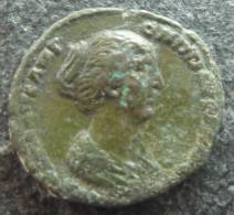 Roman Empire - #334 - Faustina Minor - VENVS S-C - VF! - La Dinastía Antonina (96 / 192)