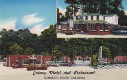 South Carolina Florence Colony Motel & Restaurant - Florence