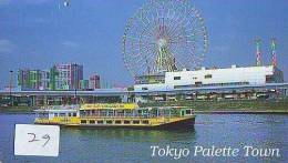 Télécarte Japon - PARC D´ATTRACTION (29) AMUSEMENT PARK - Pretpark -  Japan Phonecard - VERGNÜGUNGSPARK - Spiele