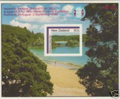 New Zealand 1986 Scenic Coast Mini Sheet  MNH - Blokken & Velletjes
