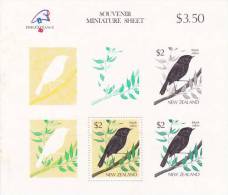 New Zealand 1989 PhilexFrance Mini Sheet  MNH - Blocchi & Foglietti