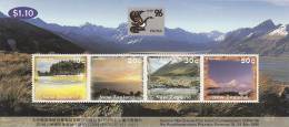 New Zealand 1996 China 96 Definitives Scenes Mini Sheet  MNH - Blocs-feuillets