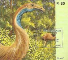 New Zealand 1996 Extinct Birds Souvenir Sheet  MNH - Blocks & Kleinbögen