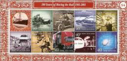 New Zealand 2001 Moving The Mail Mini Sheet  MNH - Hojas Bloque