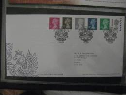 Great Britain 2004 Definitives Fdc - 2001-2010 Em. Décimales