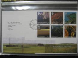 Great Britain 2005 South West England Fdc - 2001-2010 Dezimalausgaben