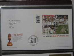 Great Britain 2005 The Ashes Minisheet Fdc - 2001-2010. Decimale Uitgaven