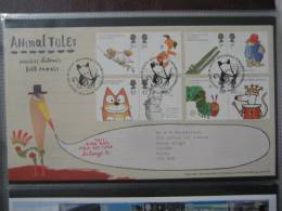 Great Britain 2006 Animal Tales  Fdc - 2001-2010 Dezimalausgaben