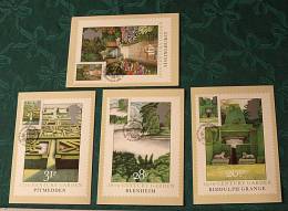 MAXIMUMKARTE MAXIMUM CARD  CARTE MAXIMUM   GB  1983 Michel Nr  962 -65 Garden  #cover2147 - Maximum Cards