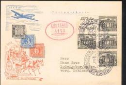 1949 Germania Deutschland Berlin 100 Jahre Briefmarke - Storia Postale