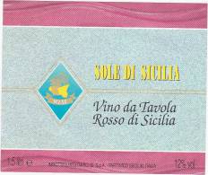 Lot 3 Etiquettes Vin Italie - SICILIA - ITALIA - Collezioni & Lotti