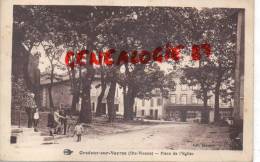 87 - ORADOUR SUR VAYRES - PLACE DE L' EGLISE - EDITEUR BOURGOIN - Oradour Sur Vayres