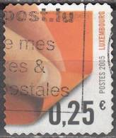 Luxembourg 2005 Michel 1679 O Cote (2008) 0.50 Euro Main Avec Papier Auto-adhésif Cachet Rond - Gebruikt