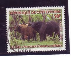 Cote D'ivoire YV 1074 O 2001 Buffle - Animalez De Caza