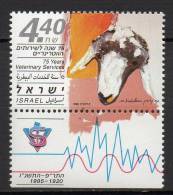 Israel - 1995 - Yvert : 1293 ** - Avec TABs, Etat Luxe - Nuovi (con Tab)