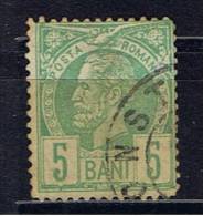 RO Rumänien 1885 Mi 62 Herrscherporträt - Used Stamps