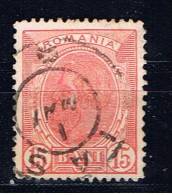 RO Rumänien 1893 Mi 104 Herrscherporträt - Used Stamps