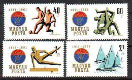 HUNGARY - 1961. 50th Anniv Of VASAS Sports Club - MNH - Nuevos