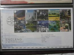 Great Britain 2006 England A British Journey  Fdc - 2001-2010 Decimal Issues