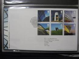 Great Britain 2006 Modern Architecture  Fdc - 2001-2010 Decimal Issues