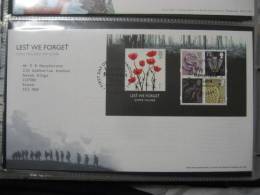 Great Britain 2006 Lest We Forget  Fdc - 2001-2010. Decimale Uitgaven