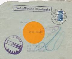 Buhl Baden 1952 - Porto Dienstsache - Brief Letter Lettre - Briefe U. Dokumente