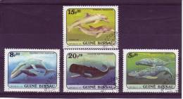 Guinée Bissau YV 307/0 O 1984 Cétacés - Dolphins