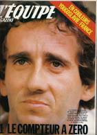 Equipe Magazine 1985 F1 Prost Laffite Cricket Lauda Tambay - Automobilismo - F1