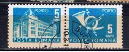 RO+ Rumänien 1957 Mi 108 Portomarken - Strafport