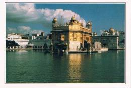 INDIA / INDE - AMRITSAR - PENDJAB - Le Temple Sikh - The Golden Temple - Au Dos Commentaire Sur Le Temple - Indien
