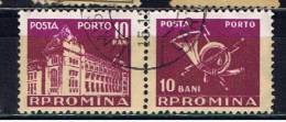 RO+ Rumänien 1957 Mi 109 Portomarken - Postage Due