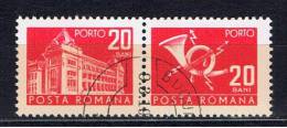 RO+ Rumänien 1970 Mi 116 Portomarken - Strafport