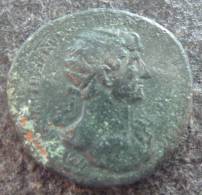 Roman Empire - #344 - Hadrianus - SALVS PVBLICA S-C - XF! - La Dinastía Antonina (96 / 192)