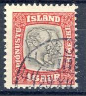 #Iceland 1907. Officials. Michel 29. Cancelled(o) - Servizio