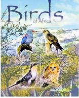 LESOTHO- 2004- BIRDS OF AFRICA- MNH BLOCK ( Mi 1881-84 Bl)Vögel - Blauracke, Pel Angeln-Eule,Oiseaux - Rollier D'Europe, - Cuckoos & Turacos