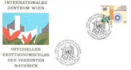 UN Wien - Mi-Nr 22 FDC (b120) - FDC