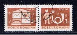 RO+ Rumänien 1982 Mi 129 Portomarken - Strafport