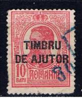 RO+ Rumänien 1915 Mi 2 Zwangszuschlagsmarke - Used Stamps