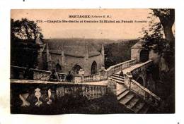 Le Faouet Karten Bost Vue De Chapelle Sainte Barbe Et Oratoire Saint Michel Dos 1900 Coll E H N° 523 - Faouët