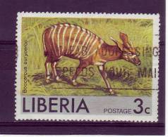 Libéria YV 719 O 1076 Antilope - Gibier