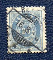 ISLAND  1882  (o)  Y&T N° 14(B) Perf 12,5 - Gebraucht