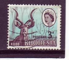 Rhodésie Du Sud YV 95 O 1964 Koudou - Animalez De Caza