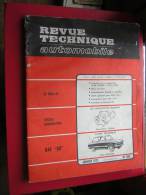 REVUE TECHNIQUE AUTOMOBILE  N° 309  JANVIER 1972   DAF  55 EVOLUTION DE LA CONSTRUCTION ALFA ROMEO 1750  2000  ETC - Auto