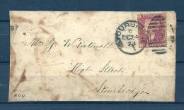 Briefstukje Naar Stourbridge  24/12/1873  (GA5850) - Storia Postale