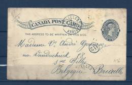 Briefkaart Naar Bruxelles (Belgique)  28/04/1899 (GA6190) - 1860-1899 Regno Di Victoria