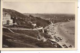 ERQUY - Hôtel Des Terrasses Et La Plage De Caroual - Erquy