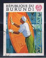 RU Burundi 1969 Mi 490 B - Usados