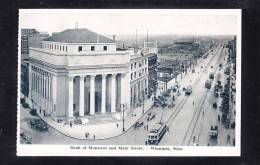 CND-22 CANADA BANK OF MONTREAL AND MAIN STREET WINNIPEG MAN - Winnipeg