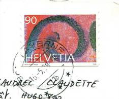 Suisse 1996 - YT 1519 - Oblitération Taverne Du 16-5-98 - Seul Sur Carte Postale - Briefe U. Dokumente