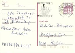 Deutschland Ganzsache 1985 Oldenburg - Postkarten - Gebraucht